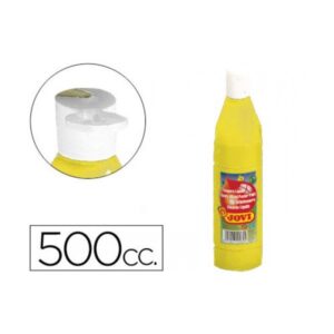 Témpera Líquida Jovi 500 ml.Amarilla