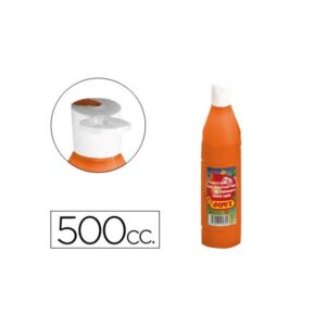 Témpera Líquida Jovi 500 ml. Naranja