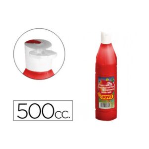 Témpera Líquida Jovi 500 ml. Bermellón