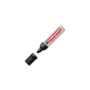 Edding 500 Marcador Permanente Punta Biselada Trazo 2-7 mm Negro