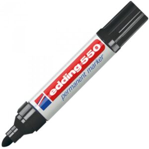 Edding 500 Marcador Permanente Punta Redonda Trazo 3-4 mm Negro
