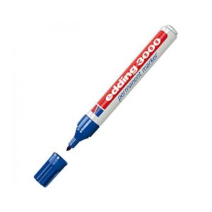 Edding 3000 Marcador Permanente Punta Redonda Trazo 1,5-3 mm Azul