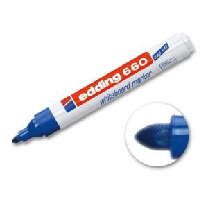 Rotulador Edding 660 Pizarra Blanca Azul