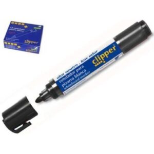 Rotulador Pizarra Blanca Clipper Liquid Negro