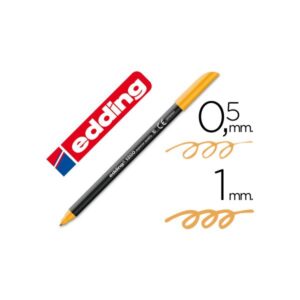 Rotulador Edding 1200 Naranja Claro