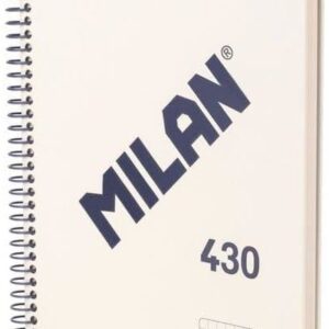 Cuaderno MILAN A5 TD cuadricula 120 h 430 Beige