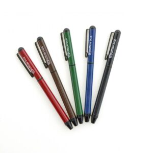 Mini Bolígrafo Dynamic Colors, Especial Para Llevar en Tu Cartera o Agenda – Cierre por Mecanismo de Giro con Clip y Cuerpo Metálico, Tinta Azul en Caja Individual