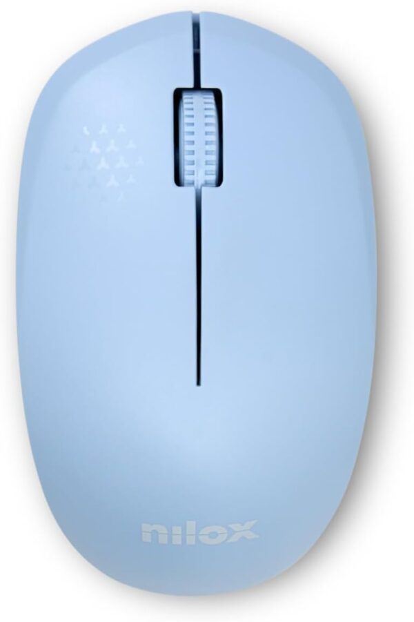 Ratón Wireless, 1000 DPI, 3 botones, Azul Nilox - Imagen 4