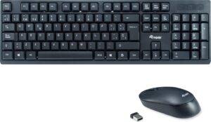Teclado Ratón Incluido Rf Inalámbrico Español Negro Nilox