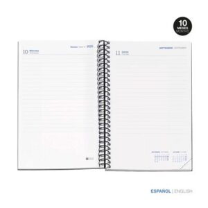 Agenda Escolar Miquelrius Activa Día Página Write Lila 25_2