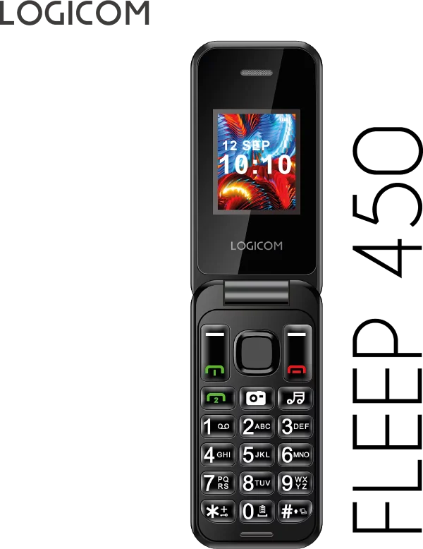 Logicom fleep 450 móvil básico 4g 1.77" ds bt negr - Imagen 3