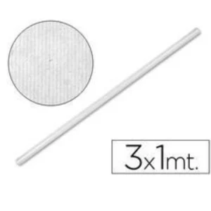 ROLLO PAPEL KRAFT 1X3 BLANCO