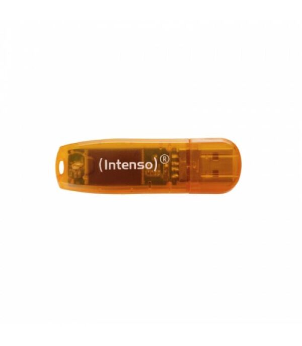 PENDRIVE 64GB USB2.0 INTENSO RAINBOW NARANJA - Imagen 3