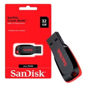 PENDRIVE USB 2.0 Flash Drive SanDisk 32 GB Cruzer Blade