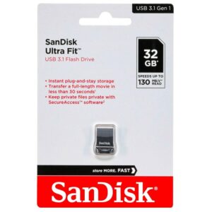 Pendrive mini Sandisk Ultra Fit USB 3.1 32GB