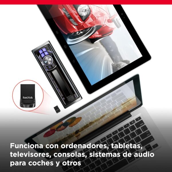 Pendrive mini Sandisk Ultra Fit USB 3.1 32GB - Imagen 6