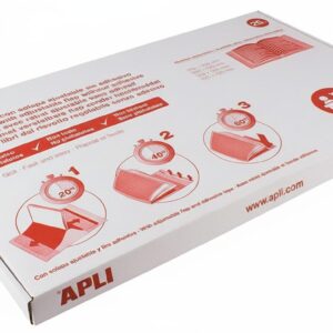 FORRO DE LIBROS PVC APLI AJUSTABLE 295X530 MM UNIDAD