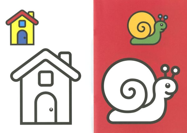 Ya sé colorear 2-3 años - Imagen 4