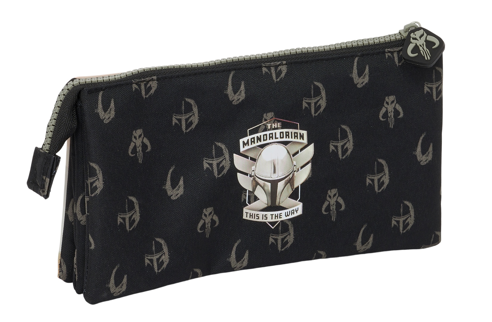 PORTATODO TRIPLE THE MANDALORIAN THIS IS THE WAY 22x12x3cm - Imagen 2