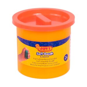 Pasta de modelar naranja bote 110gr Jovi Blandiver