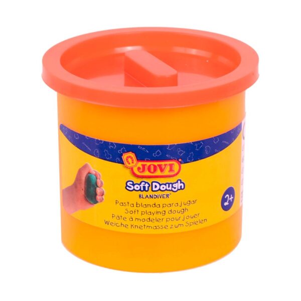 Pasta de modelar naranja bote 110gr Jovi Blandiver