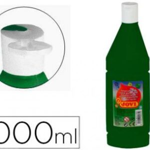 TEMPERA LIQUIDA JOVI ESCOLAR 1000 ML VERDE OSCURO