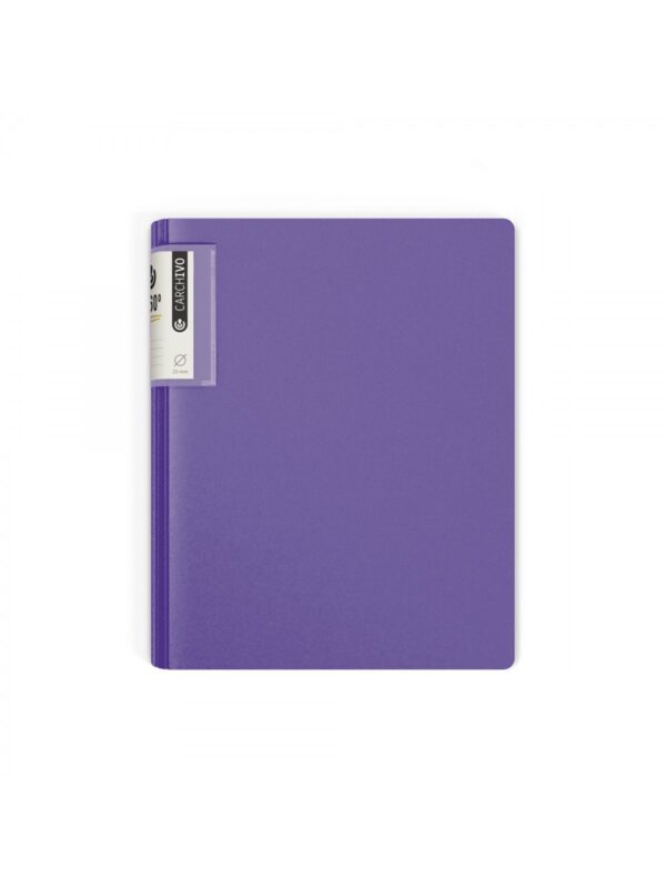 Carchivo Carpeta Anillas 4 X 40 mm A4 Foam Style Extra Rígido 2 mm Violeta