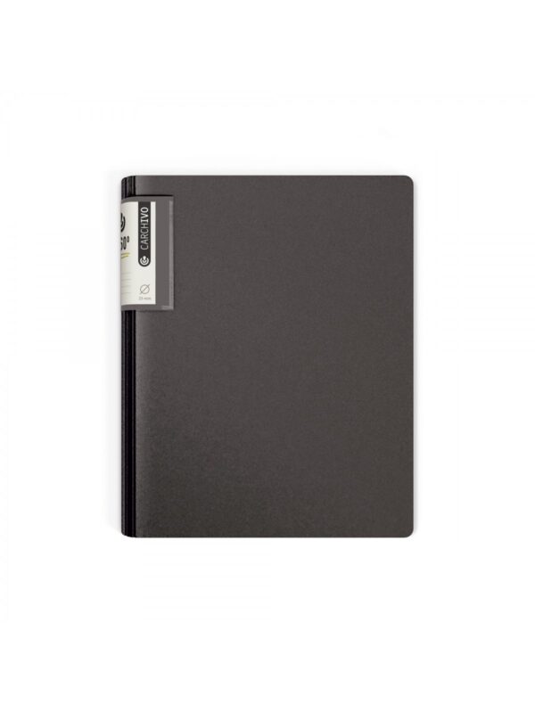 Carchivo Carpeta Anillas 4 X 40 mm A4 Foam Style Extra Rígido 2 mm Negro