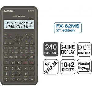 Calculadora científica FX82MS2 2ª edición Casio