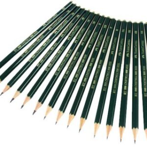 Lápicez de grafito Faber-Castell 9000 8B