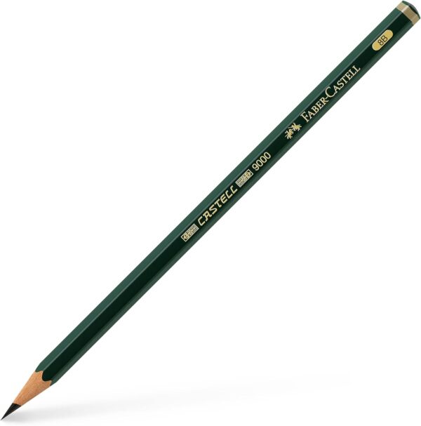 Lápicez de grafito Faber-Castell 9000 8B - Imagen 4