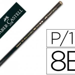 Lápicez de grafito Faber-Castell 9000 8B