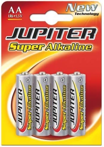 Pila Jupiter ALCALINA LR6 AA Blister 4 UNID.