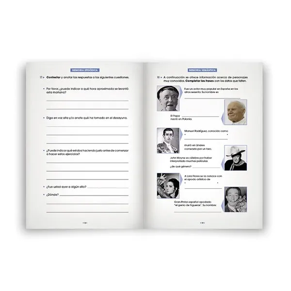2 Memoria - Estimulación cognitiva | Deterioro cognitivo leve-moderado - Imagen 2