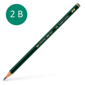 LAPIZ grafito 2B serie 9000 Faber-Castell 119002