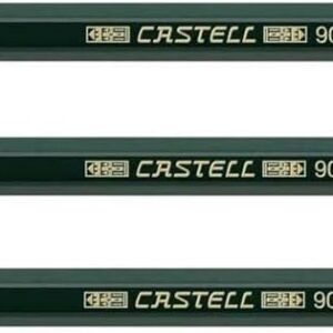 LAPIZ grafito 2B serie 9000 Faber-Castell 119002