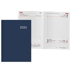2026 AGENDA PARIS DIA PAGINA AZUL MARINO
