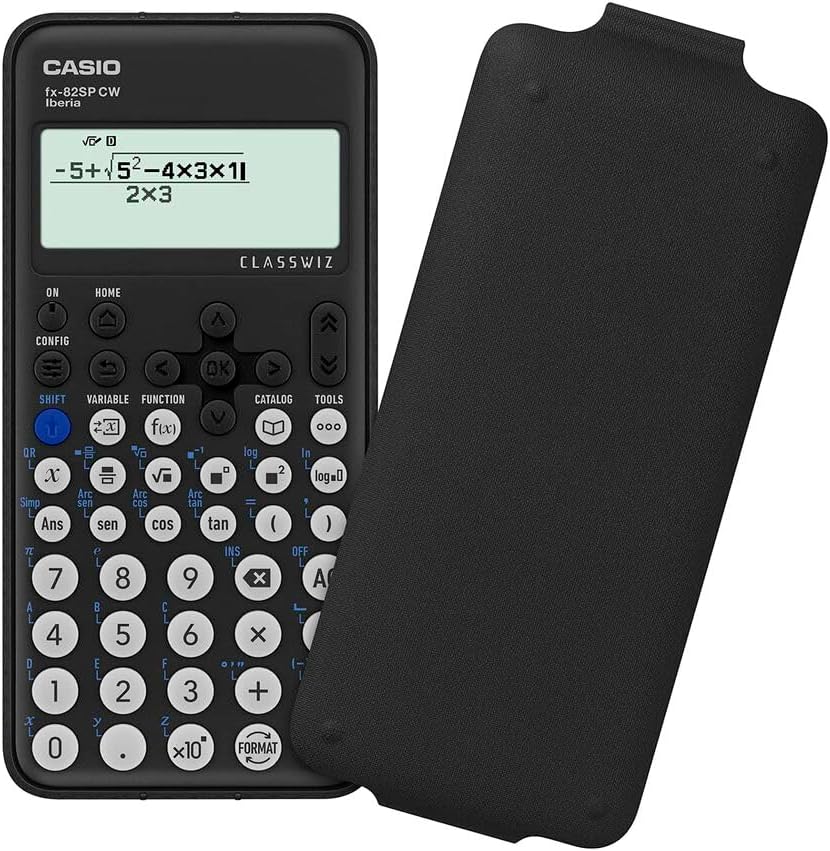 CALCULADORA CASIO FX-82SPCW CIENTIFICA +300 FUNCIONES