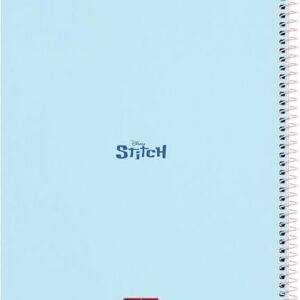 Cuaderno Folio STITCH OHANA 80 Hojas, Tapas Duras