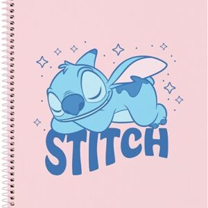 Cuaderno Folio STITCH OHANA 80 Hojas, Tapas Duras