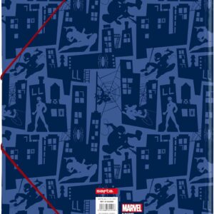 Carpeta Folio SPIDERMAN con 3 Solapas 26×36.5 cm