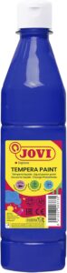 Témpera líquida  Jovi, Color azul oscuro, 500 mililitros