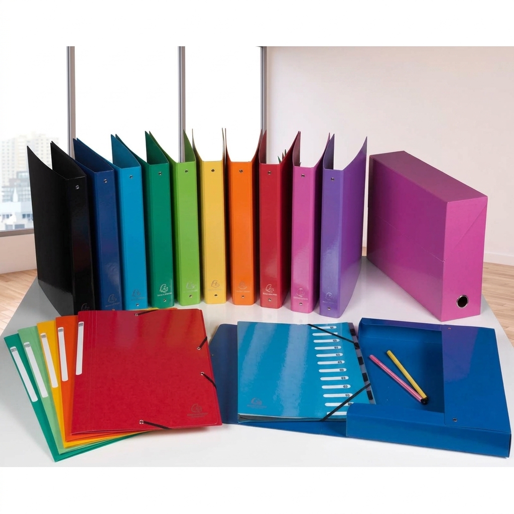 Carpeta Fº 2 Anillas 40 Mm Pvc Verde Fun Color - Imagen 3