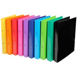Carpeta Fº 2 Anillas 40 Mm Pvc Violeta Fun Color