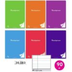 CUADERNO GRAPADO PACSA 90º FOLIO 48H PAUTA 3,5